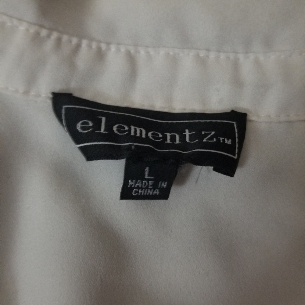 White Button Up - Picture 2 of 3